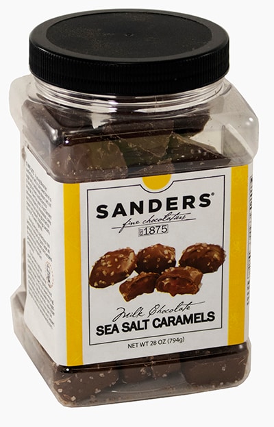 Sanders Sea Salt Caramel Clusters